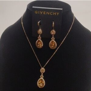 Givenchy Rose~Gold Crystal Set NWT